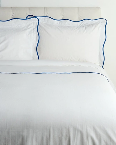 Maurizio Italy Passafino Duvet Set In Blue