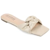 Journee Collection Tru Comfort Dianah Sandal In Beige