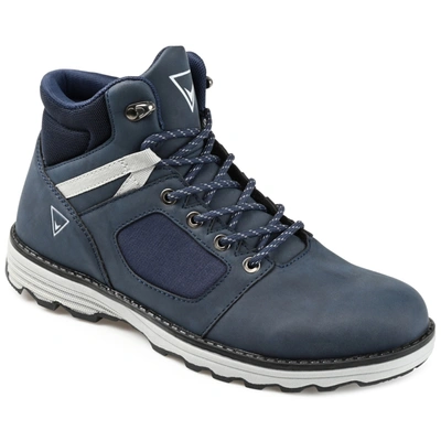 Vance Co. Derrick Ankle Boot In Blue