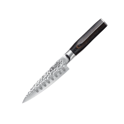 Cuisine::pro Damashiro Emperor Utility Knife 4-1/2" In Black