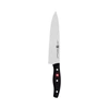 ZWILLING TWIN SIGNATURE 8-INCH GERMAN CHEF KNIFE, KITCHEN KNIFE, STAINLESS STEEL KNIFE, BLACK