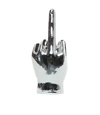 Interior Illusion Plus Interior Illusions Plus Silver Middle Finger Hand Tabletop - 9" Tall
