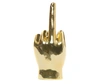 Interior Illusion Plus Interior Illusions Plus Gold Middle Finger Tabletop - 9" Tall