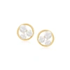 RS PURE ROSS-SIMONS 2.5-3MM CULTURED PEARL TRIO CIRCLE STUD EARRINGS IN 14KT YELLOW GOLD