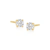 Rs Pure Ross-simons Diamond Stud Earrings In 14kt Yellow Gold In Gold