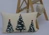 Vibhsa Christmas Tree Throw Pillow