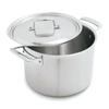 Demeyere Essential 5-ply 8qt Stainless Steel Stock Pot With Lid
