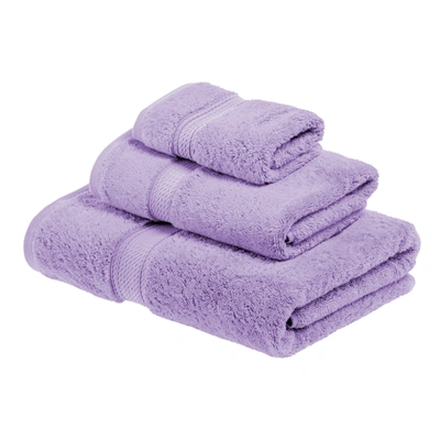 Superior Contemporary Modern Plush And Absorbent Traditional Casual Egyptian Cotton Assorted 3-piece Towel Se