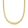 CANARIA FINE JEWELRY CANARIA 10KT YELLOW GOLD GRADUATED CURB-LINK NECKLACE
