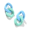 Sohi Blue Color Trendy Designer Drop Earring For Women's In Blue