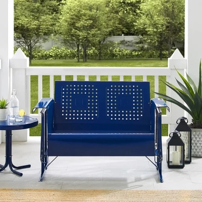 Crosley Furniture Bates Loveseat Glider