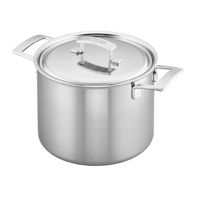 Demeyere Industry 5-ply 8-qt Stainless Steel Stock Pot