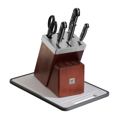 Zwilling Pro 7-pc Self-sharpening Knife Block Set