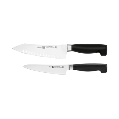Zwilling Four Star Rock & Chop 2-pc Knife Set