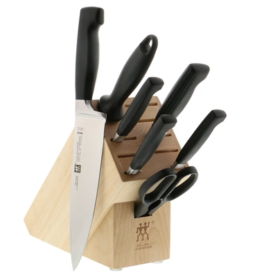 Zwilling Four Star Anniversary 8-pc Knife Block Set