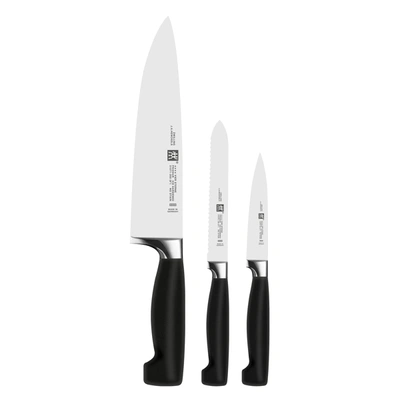 ZWILLING FOUR STAR 3-PC ESSENTIALS STARTER KNIFE SET