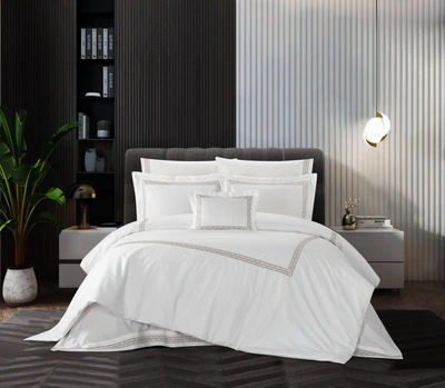 Chic Home Crisanta 8-piece Comforter Set In Black