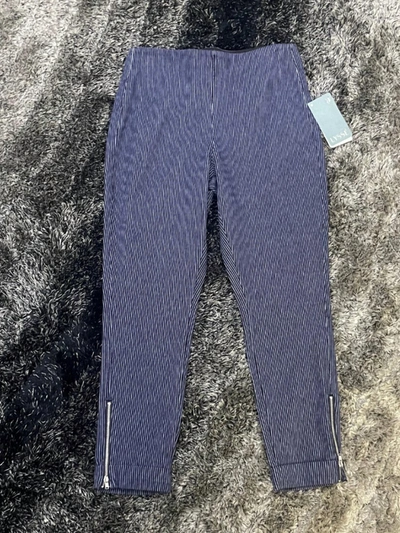 Lyssé Zip Capri In Blue