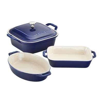 STAUB CERAMICS 4-PC BAKING DISH SET