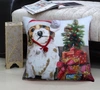 Vibhsa Christmas Throw Pillow For Couch Dog