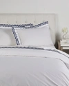 Maurizio Italy Double Scallop Duvet Set