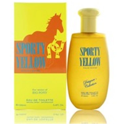 Designer Collection Zzwdcsportyyellow3.4 3.4 oz Sporty Yellow Eau De Toilette Spray For Wome