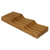 Oceanstar In-drawer Bamboo Knife Organizer