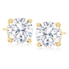 Ross-simons Cz In 14kt Yellow Gold In White