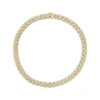 Ross-simons Diamond Collar Necklace In 18kt Gold Over Sterling In White