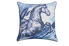 VIBHSA EMBROIDERED BLUE DECORATIVE PILLOW