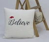 Vibhsa Christmas Throw Pillow With Text