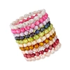 ROSS-SIMONS 6-7MM MULTICOLORED CULTURED PEARL JEWELRY SET: TEN STRETCH BRACELETS