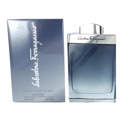 Ferragamo Salvatore  Msalvatoresubtil3.4 3.4 oz Mens Salvatore Subtil Eau De Toilette Spray