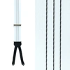 Trafalgar Fredrick 35mm Center Stripe Formal Braces In White