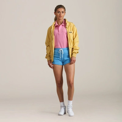 Members Only Women's Classic Iconic Racer Oversized Jacket In Yellow
