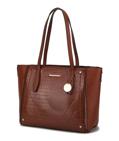 Mkf Collection By Mia K Robin Tote Bag In Brown