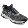 Territory Sidewinder Waterproof Knit Trail Sneaker In Black