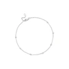 Rs Pure By Ross-simons Bezel-set Diamond Station Bracelet In Sterling Silver In Silver