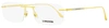 Longines Men's Rimless Eyeglasses Lg5001h 030 Gold 56mm In Multi