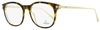 Omega Men's Pantos Eyeglasses Om5013 056 Havana/gold 53mm In Multi