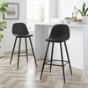 Crosley Weston 2pc Counter Stool Set Distressed