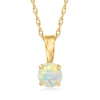 Rs Pure By Ross-simons Opal Pendant Necklace In 14kt Yellow Gold In Multi