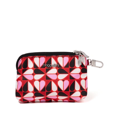 Baggallini On The Go Daily Rfid Zip Pouch In Multi