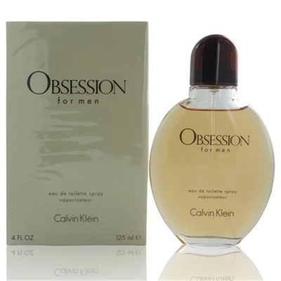 Calvin Klein Mobsession4.0edtspr 4.0 oz Mens Obsession Eau De Toilette Spray