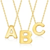 Ross-simons 14kt Yellow Gold Mini Initial Necklace In Multi