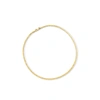 Rs Pure Ross-simons 1.5mm 14kt Yellow Gold Herringbone Anklet In White