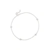 RS PURE BY ROSS-SIMONS DIAMOND STAR ANKLET IN STERLING SILVER