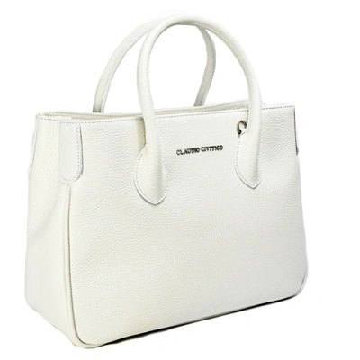 Claudio Civitico Hestia Crossbody Bag In White