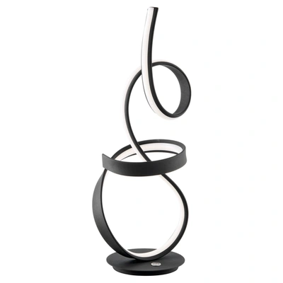 Finesse Decor Amsterdam Black Table Lamp