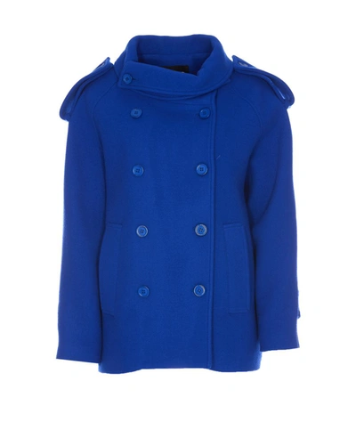 Dondup Coat In Blue